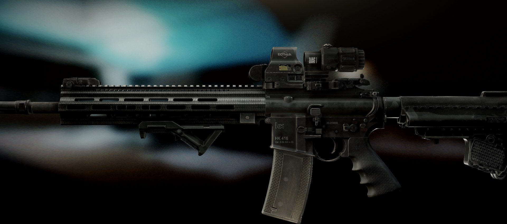 【原创】【AKI-3.X.X】HK416老东西 16英寸 重型枪管